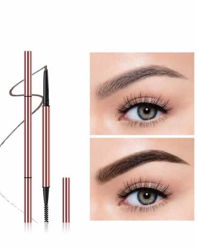 Ultra Fine Triangle Eyebrow Pencil Precise Brow Definer Long Lasting Waterproof Blonde Brown Eye Brow Makeup 6 Colors