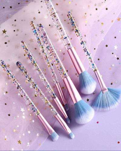 7Pcs makeup brush foundation brush eyeshadow brush powder brush blush brush facial mask brush beauty tools makeup brush
