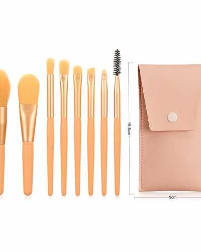 Makeup Brushes Set Contour Eye Shadow Foundation Blush Blending Beauty Portable Soft Travel Professional Make Up Brush Tools