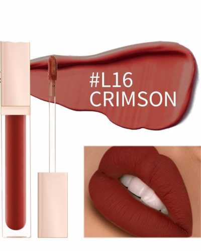 20 Color Lip Gloss Liquid Lipstick Matte Pearl Sexy Red Lip Tint Silky Texture Waterproof Long Lasting Female Makeup Gift
