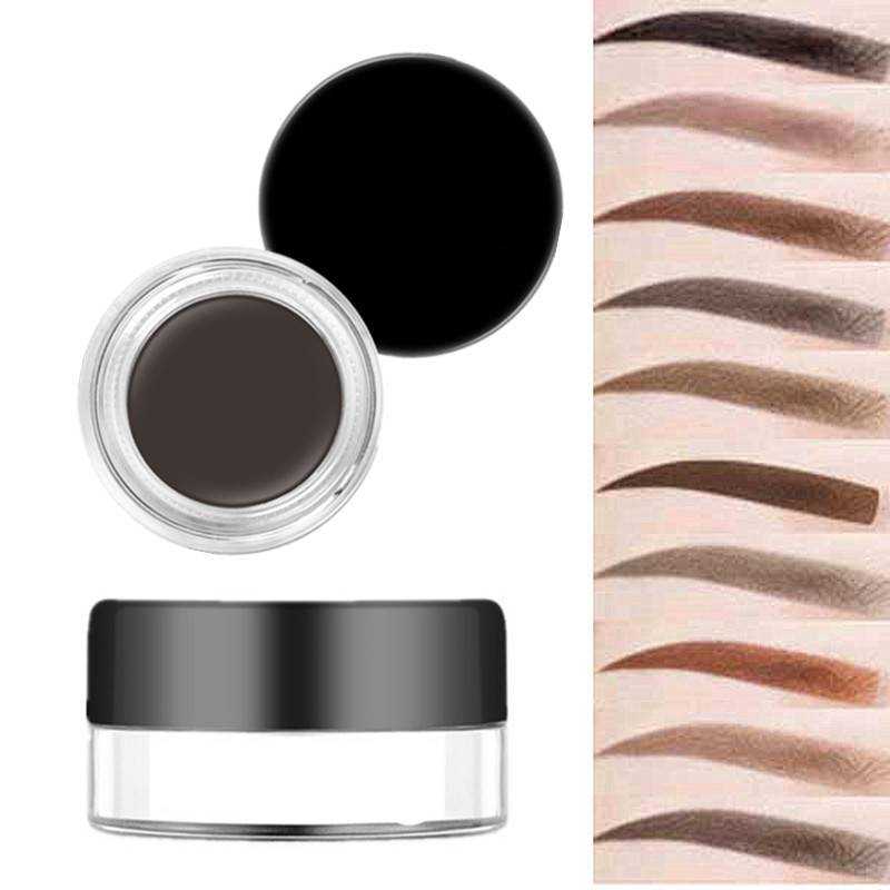 11 Colors Eyebrow Enhancers Maquiagem Makeup Waterproof 3D Natural Eye Brow Pomade Eyebrow Gel CARAMEL Brand Professional