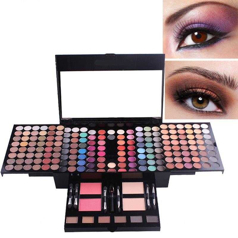 Gift Set Piano Makeup Palette All In One Makeup Kit 180 Colors Eyeshadows Palette Cosmetic Palette Includes Mirror