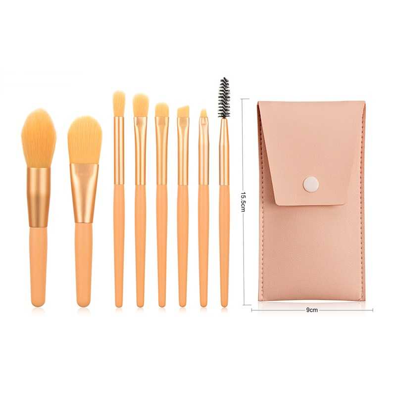 Makeup Brushes Set Contour Eye Shadow Foundation Blush Blending Beauty Portable Soft Travel Professional Make Up Brush Tools