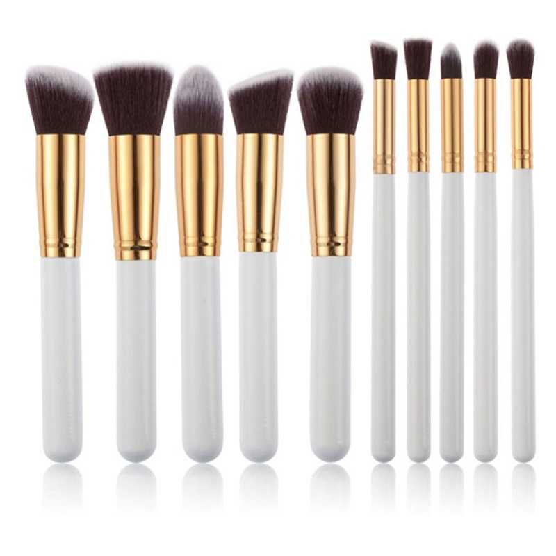 10 12 pcs Makeup brush Kit Brushes Kit Make up Brush Tools Kit Eye Liner Soft Natural synthetic HairBeauty Brushes Kit