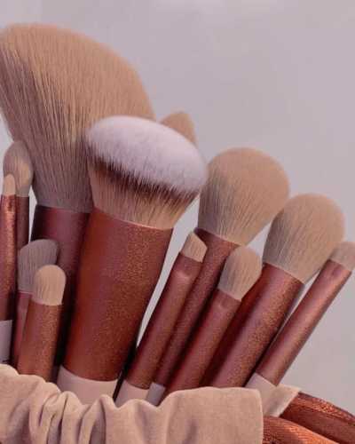 13Pcs Soft Fluffy Makeup Brushes Set for cosmetics Foundation Blush Powder Eyeshadow Kabuki Blending Makeup brush beauty tool