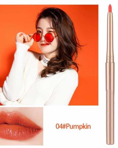 10 Color Matte Brown Lip Liner Waterproof Long Lasting Moisturizing Lip Pencil Women Natural Lipstick Makeup Lip Cosmetics TSLM1