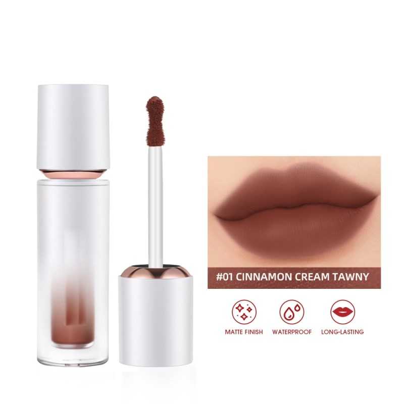 Velvet Liquid Lipstick Creamy High Pigmented Waterproof Lip Gloss Cosmetics Non Sticky Lip Tint Makeup For Lips