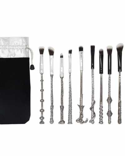 Wand Makeup Brushes Set 10pcs Wand Set Makeup Brushes for Women