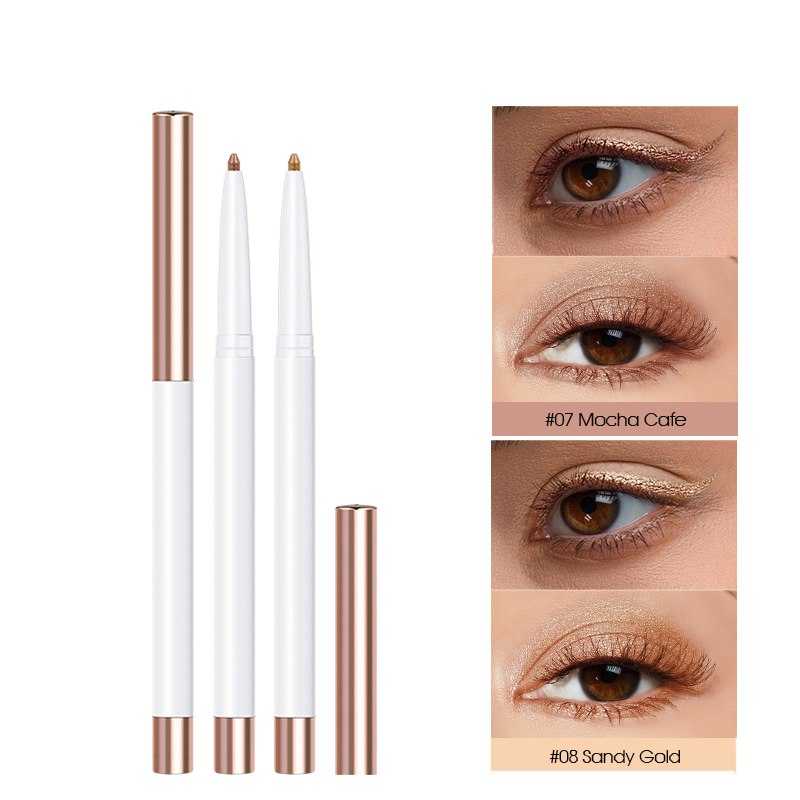 Eyeshadow Stick 2pcs Eye shadows Eyeliner Pen Shimmer Glitter Pigment Cosmetics Shadow Pencil Eyeliner Highlighter