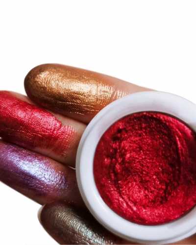 Mashed Potatoes Eye Shadow Metal Chameleon Makeup Palette Shimmer Pigment Single Color Eye Shadow Shine Diamond Shadow