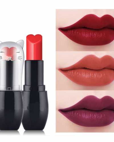 Multi colors Lipstick Matte Moist Nutritious Moisturizing Lip Stick Long Lasting Waterproof Lip Makeup TSLM1