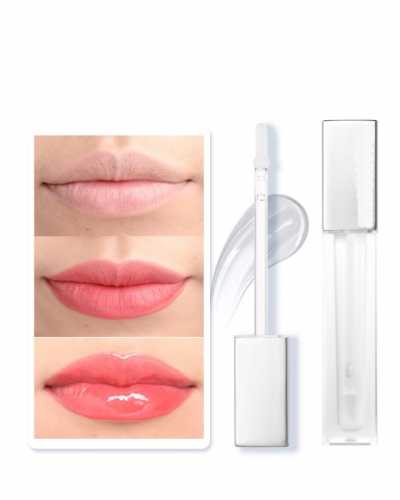 Lip Gloss Transparent Lip Gloss Lipstick Lips Plumper Gloss Glossy Lips Clear Long Lasting Moisture Anti drying TSLM1