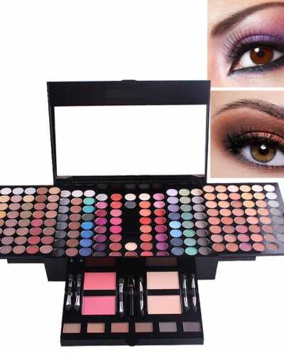 Gift Set Piano Makeup Palette All In One Makeup Kit 180 Colors Eyeshadows Palette Cosmetic Palette Includes Mirror